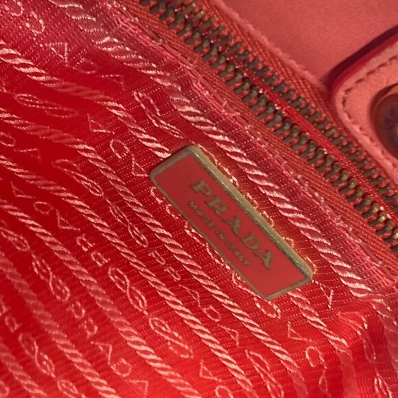 PRADA BN1653 Multicolore Logo braid Shoulder Bag Tote Bag Handbag Shoulder Bag - Picture 9 of 14